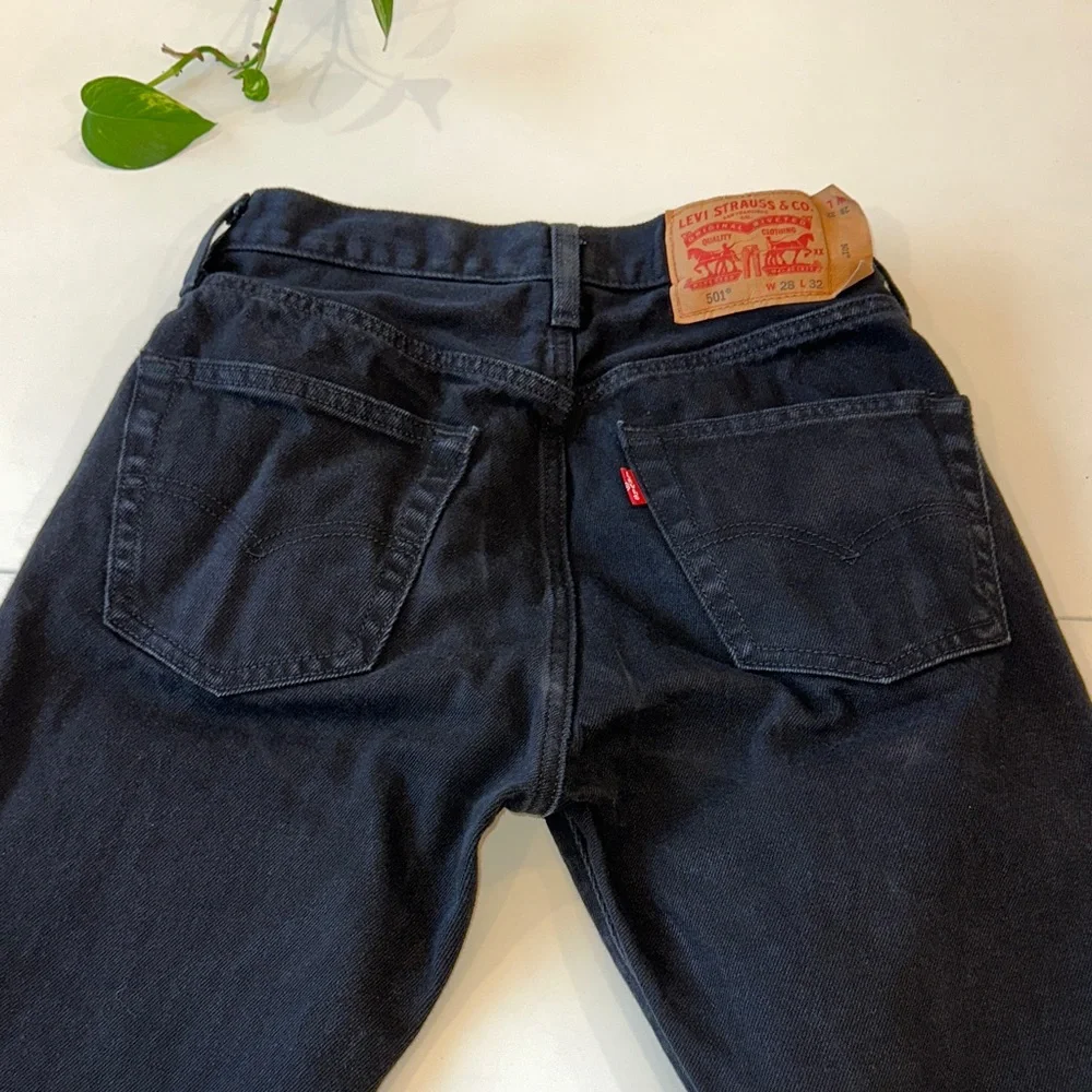 Levi's 501 Men's Straight Black Jeans